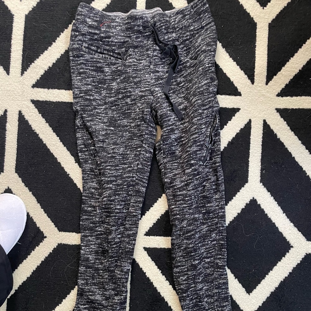 Women’s Black and Gray Jogger Pants